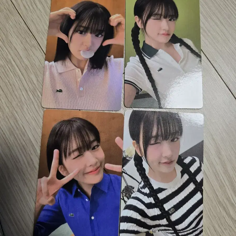 IVE ユジン　LACOSTE トレカ　SET ラコステ　yujin 4枚 IVE ユジン LACOSTE トレカ SET ラコステ yujin 4枚 - メルカリ