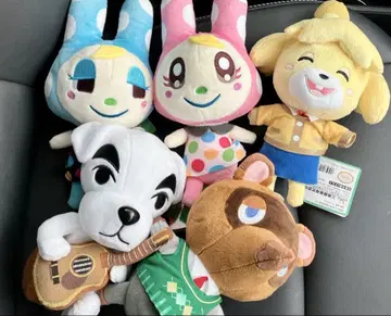 아츠마레 동물의 숲 봉제 인형 5종 세트