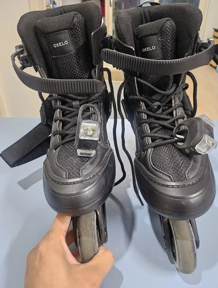 Decathlon Oxelo Inline Skate 260mm + Protective Gear Set for sell