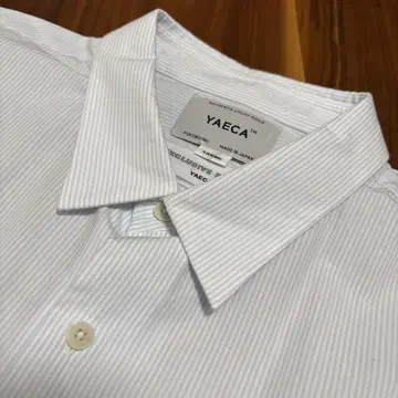 <YAECA> BUTTON SHIRT WIDE S-ST/셔츠