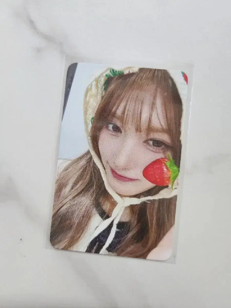 아이브 이서 엠파시 팬콘서트 사운드웨이브 럭키드로우 딸기 포토카드