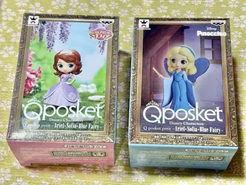 Qposket 피규어 디즈니 소피아 블루 페어리 키노피오