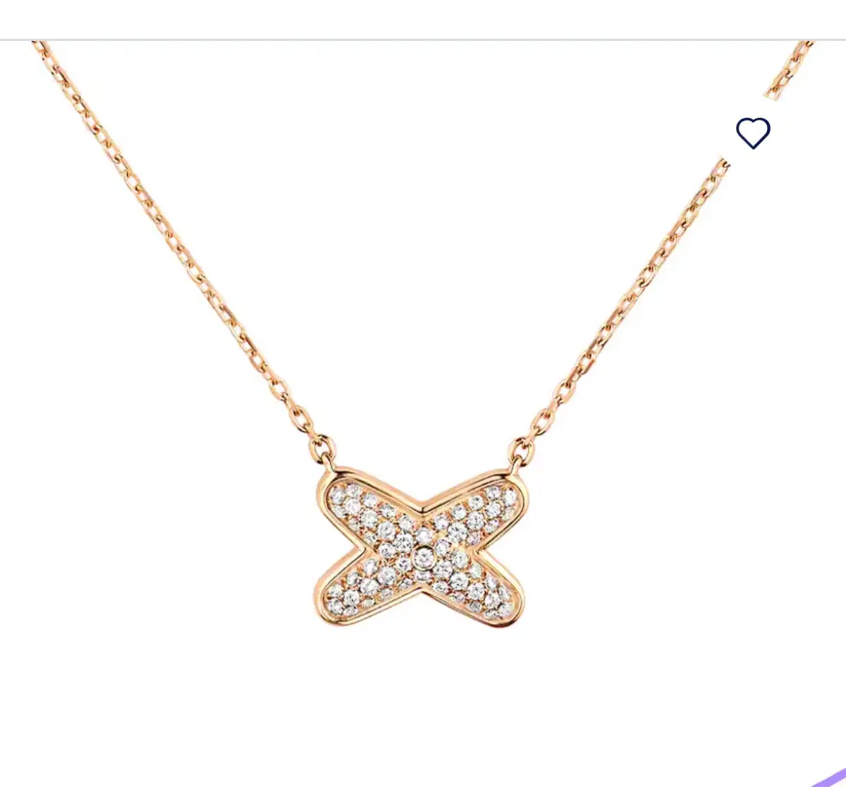 Chaumet Zuu d'Orient Necklace Full Pave