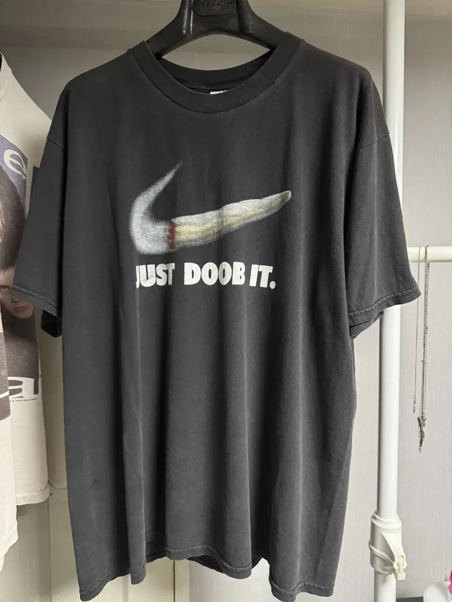 90s Vintage T-shirt Parody Nike
