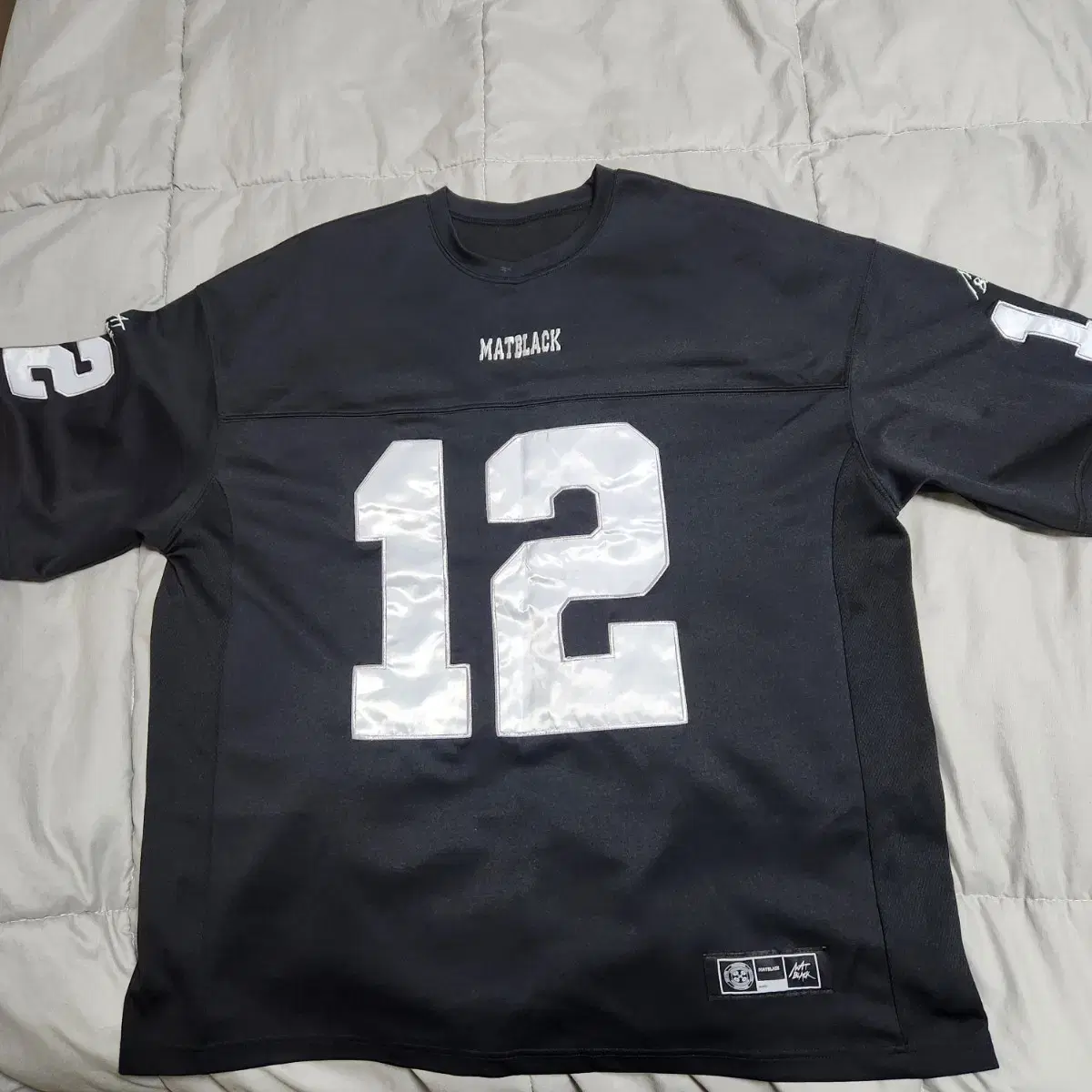 Matt Black Rugby Jersey Free Size Gym Wear Sportswear