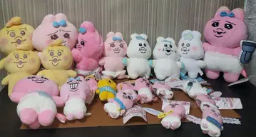 오판츄 캐릭터 봉제 인형 묶음 판매 22개