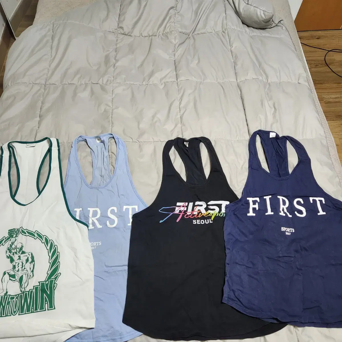 Born To Win Health Tank Top First Health Tank Top Sportswear Gym Wear