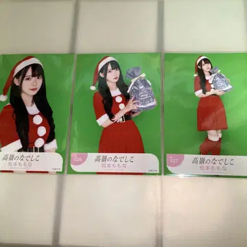 타카미네 나데시코 브로마이드 마츠모토 모모나 산타 크리스마스 컴프 레어