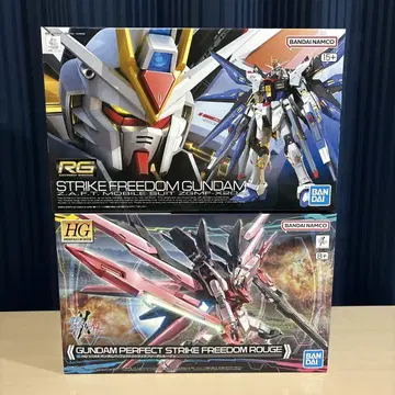 RG 스트라이크 프리덤 & HG 건담 퍼펙트 스트라이크 프리덤 루즈