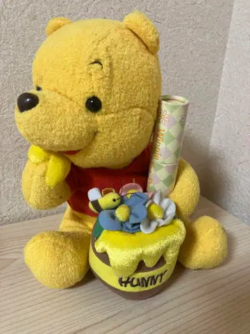 푸우 봉제 인형 전보용