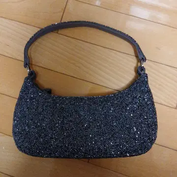 JEAN-LOUIS 비즈 블랙 파티 백