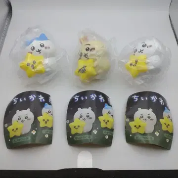 치이카와 (먼작귀) 별과 함께 라이트 하치와레 토끼 치이카와 3개 세트