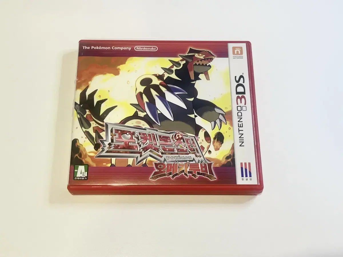 닌텐도 3ds 포켓몬스터 오메가루비 팩 케이스