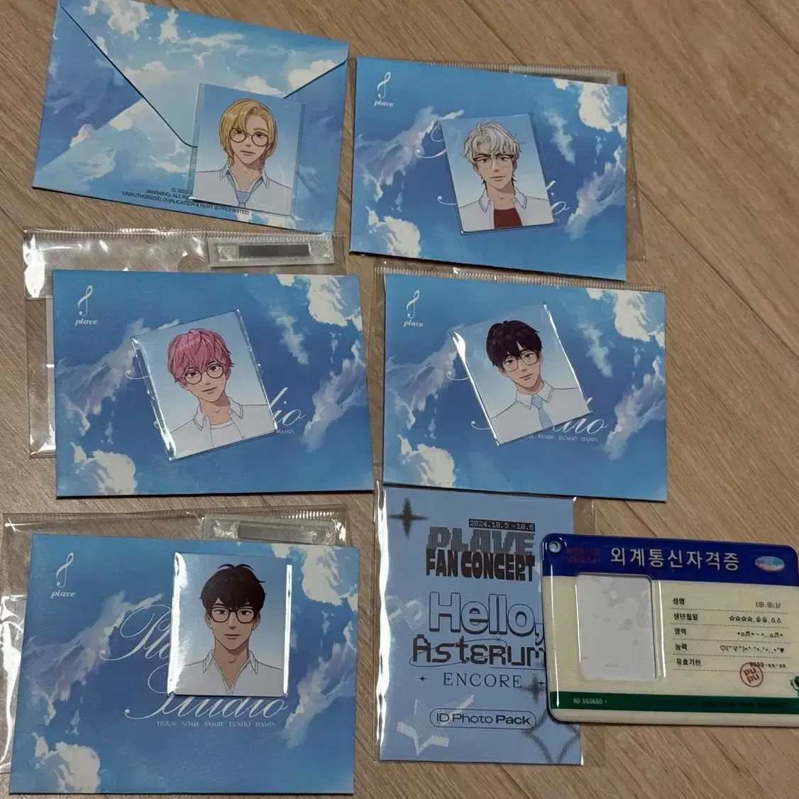 pre-order][collaboration cafe] PLAVE : Film Bookmark(random