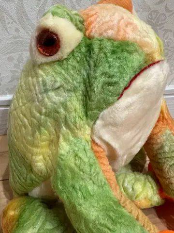 미사용 보관품 Ty Beanie Buddies 개구리 Prince