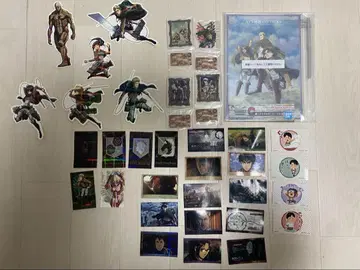 진격의 거인 ~벽 밖의 세계~ 제일복권 C상 아크릴 보드 외 묶음 판매