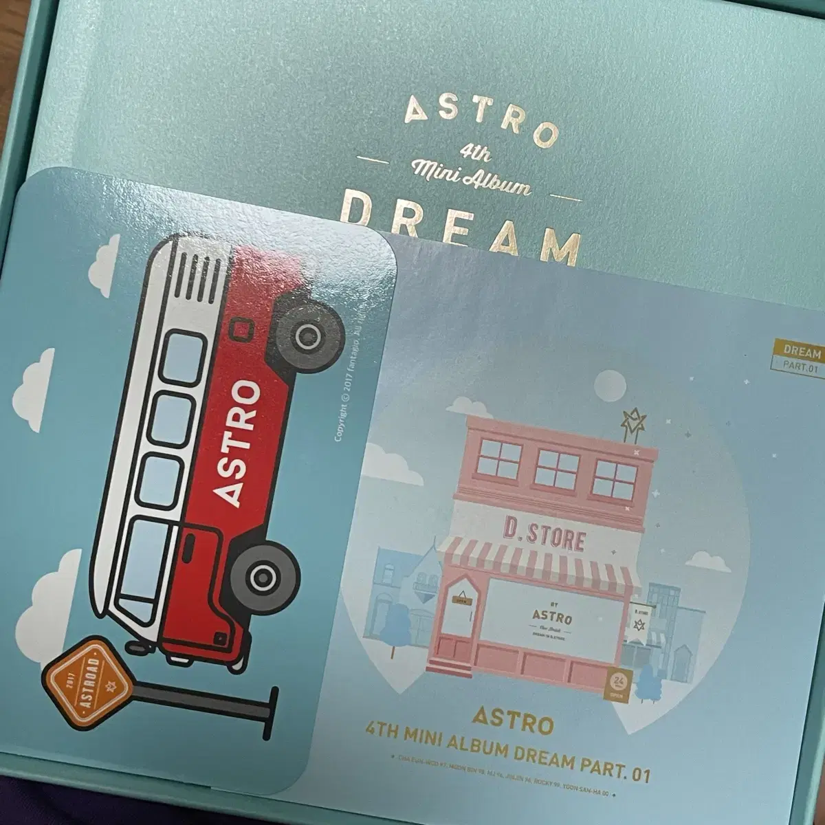 아스트로 미니4집 드림 앨범