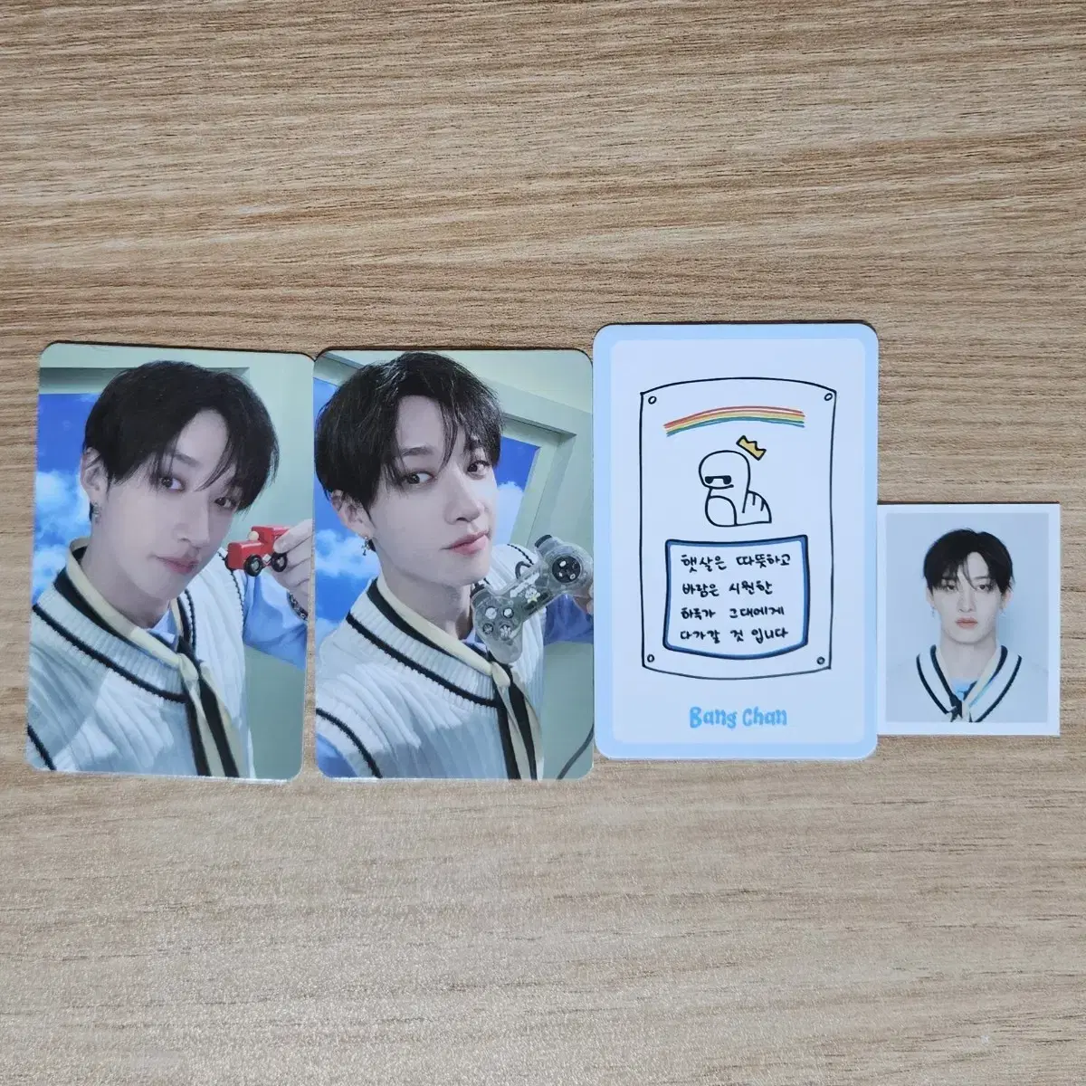 일괄) 스트레이키즈 방찬 포토카드, 날씨 부적, 증명사진 양도