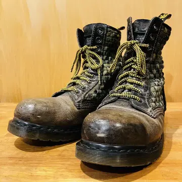 DR.MARTENS 스틸토 10홀 카모플라쥬 12473 UK7