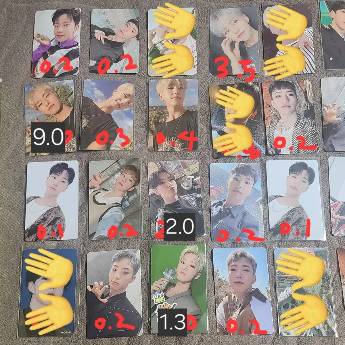 세븐틴 호시 포카 양도