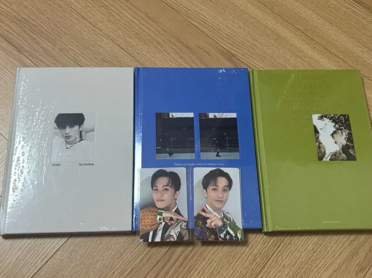 Nct mark showcase sealed photobook poca set the firstfruit