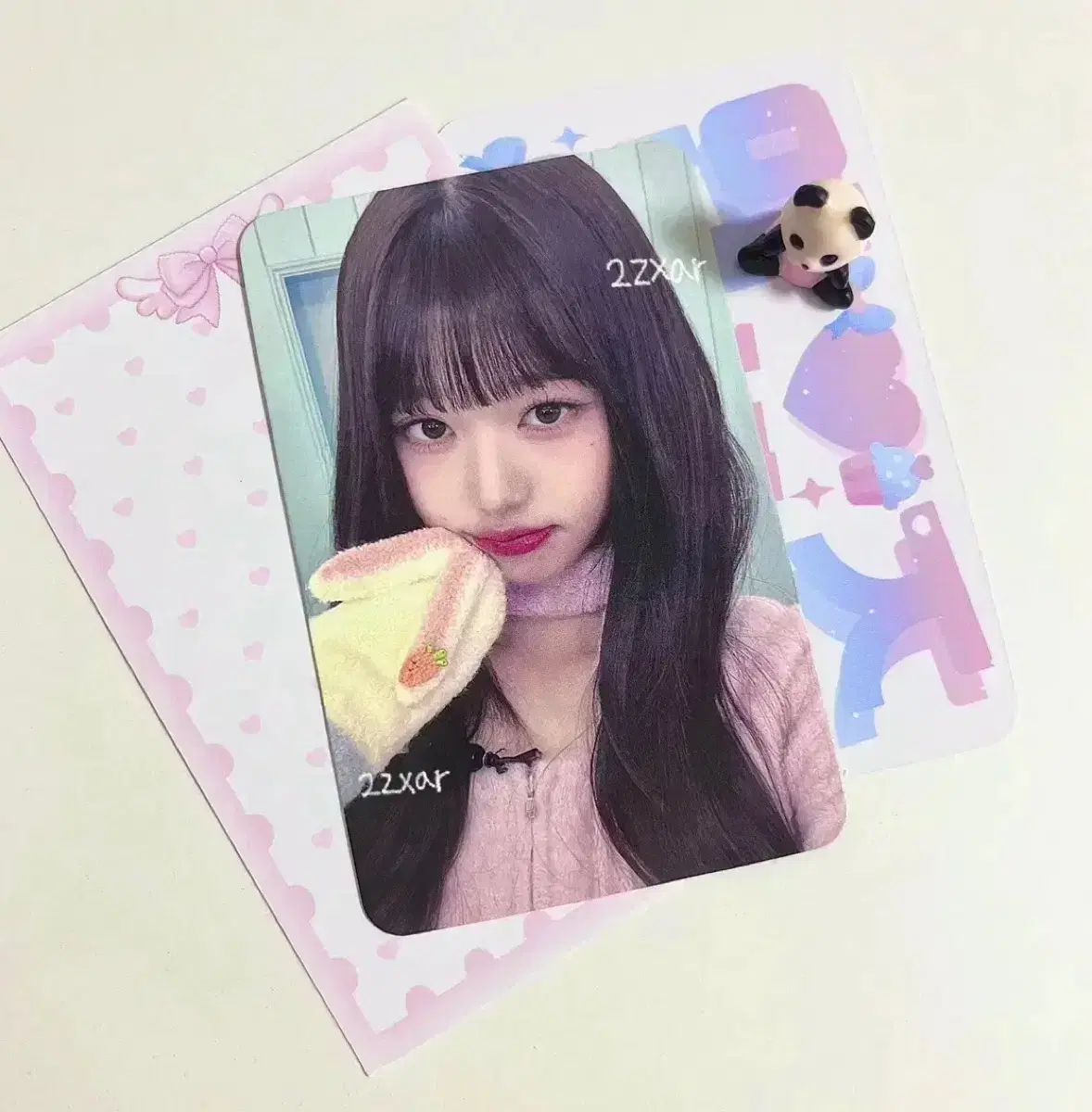 아이브 마인 사운드웨이브 4차 장갑 ver. 장원영 포카