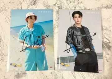 TNX 친필 사인 포함 브로마이드 태훈 Boy hood