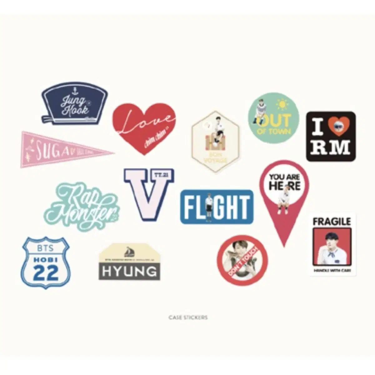 방탄소년단 썸머 패키지 썸패 2015 스티커 bts sell jin