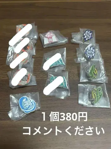 하이큐!! 고등학교 모티브 핀 배지 2~미야기현 편~
