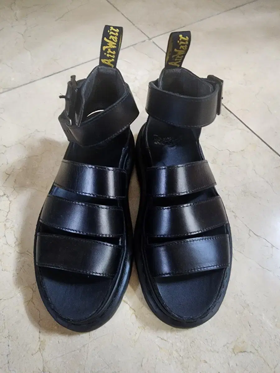 Dr. Martens Clarissa II Black Sandal (230)