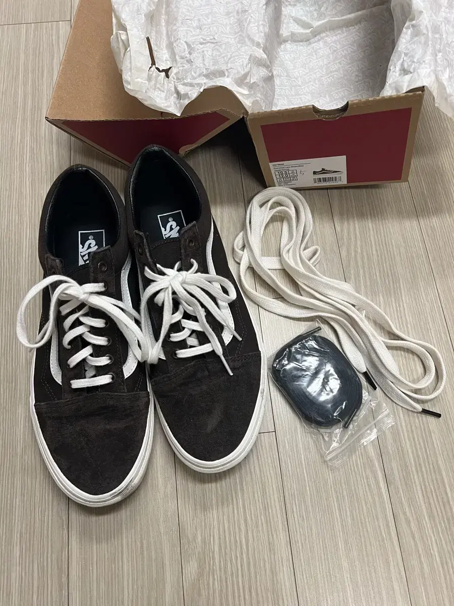 반스 올드스쿨 브라운 285