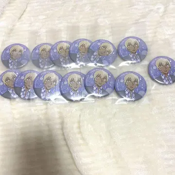아무로 토오루 단안 잔상 캔뱃지 명탐정 코난 코난 캐릭터 배지 컬렉션