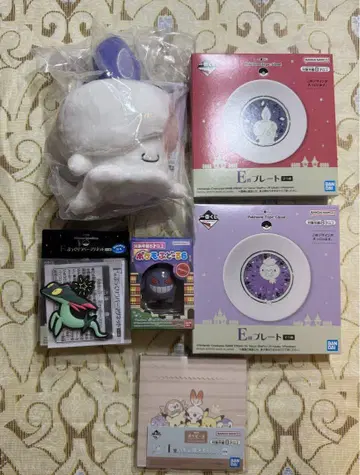 포켓몬 제일복권 C상 히토모시 플레이트 겐가 포켓몬 후도루 6