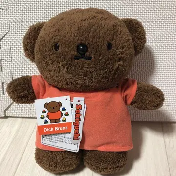 택 포함 새상품 미피 보리스 봉제 인형 세키구치 디크 블루나