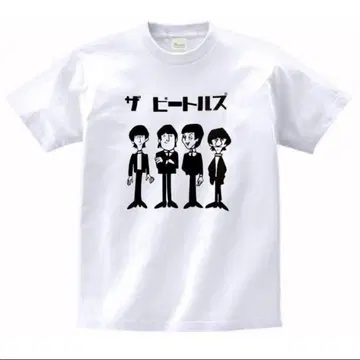 비틀즈 애니메이션 티셔츠 새상품 BEATLES