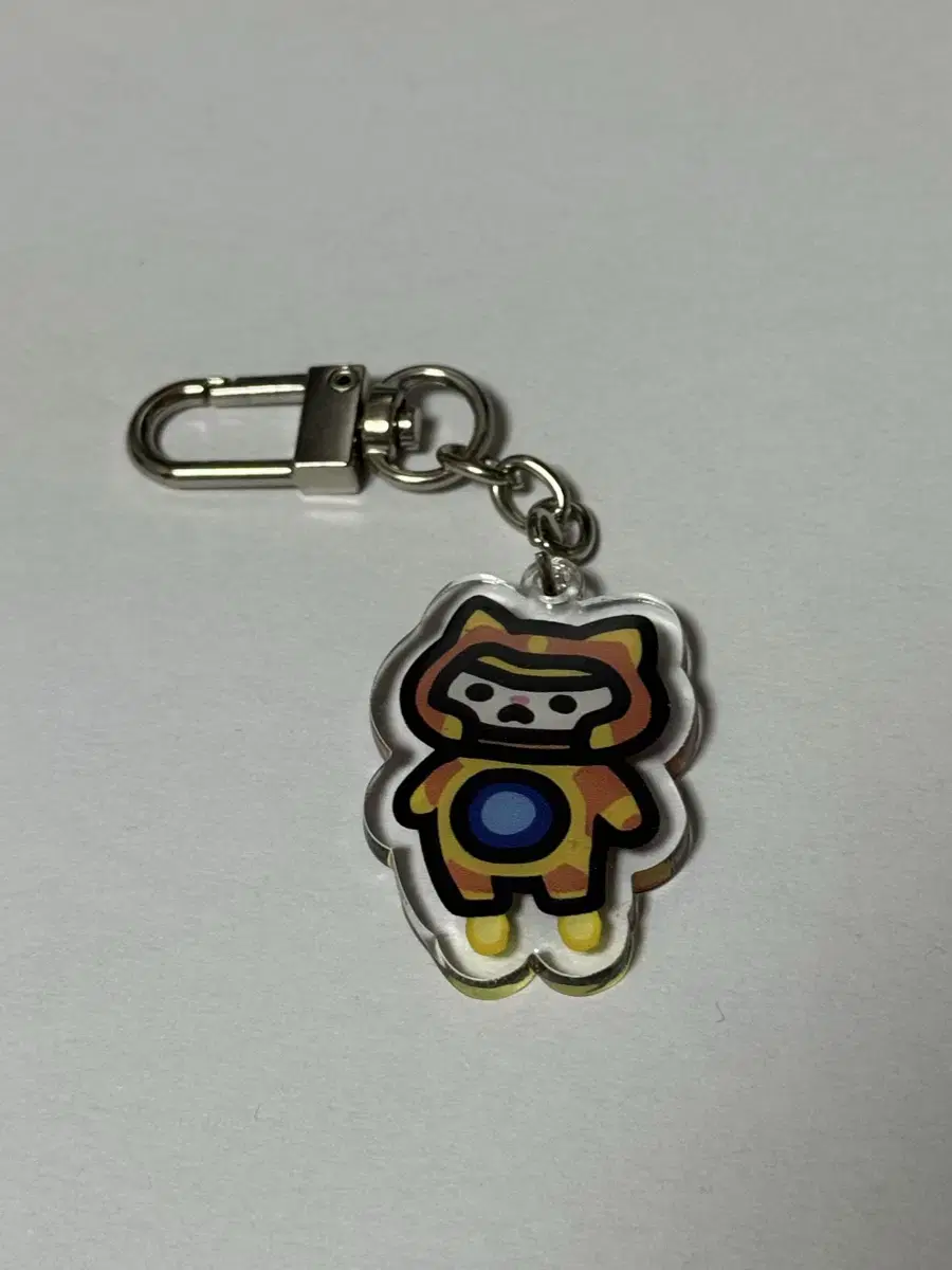 Lucky Many Zone Game Keyring Iron Meow2