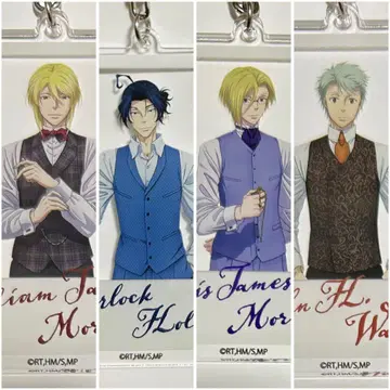 우국 모리아티 카페 폴라로이드풍 아크릴 키링 윌리엄