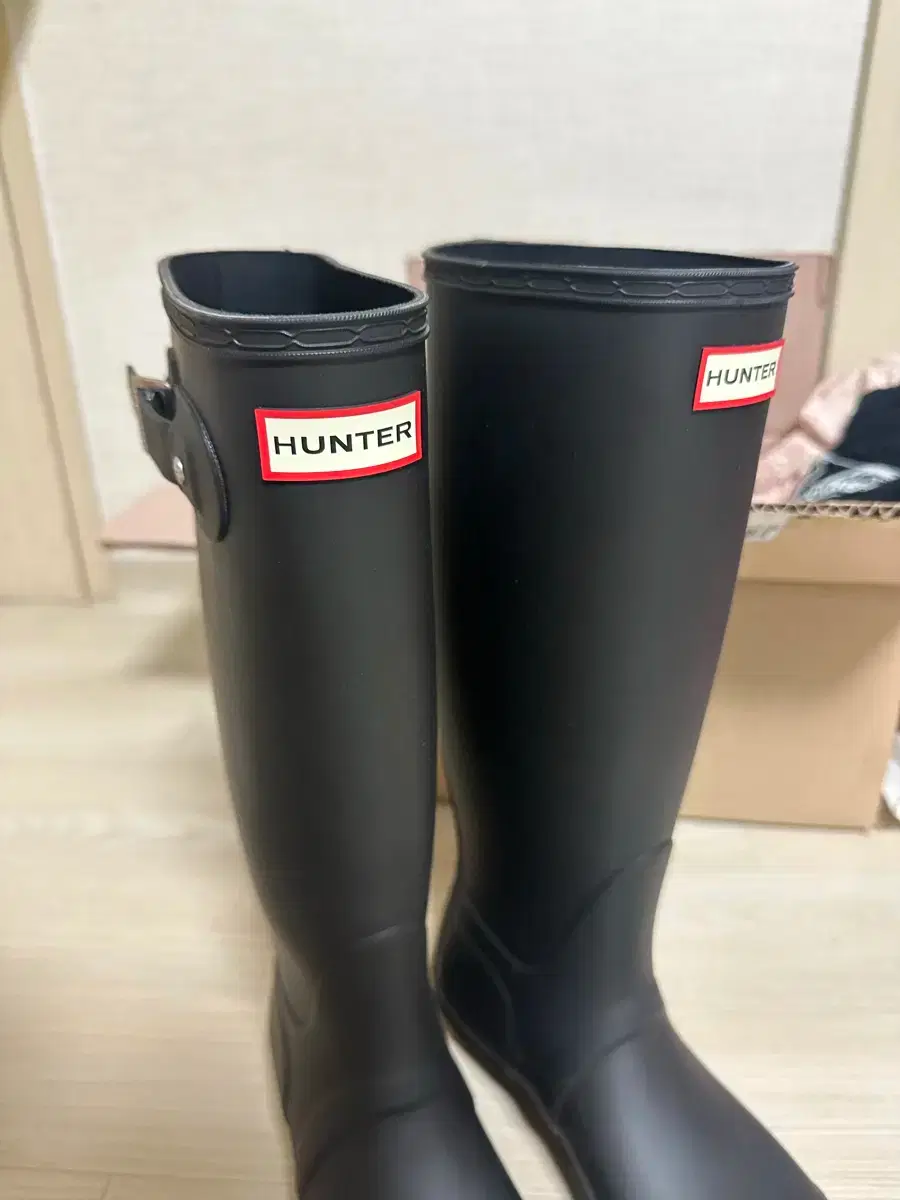Hunter Original Tall Rain Boots Black
