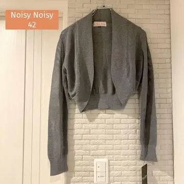 NOISY NOISY 미에코 우에사코 썸머 가디건 42 미사용 여름