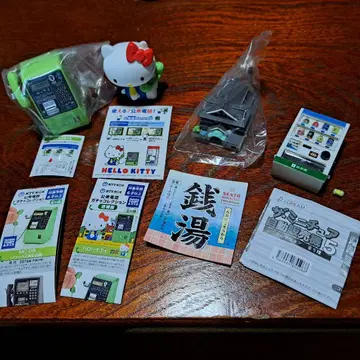 가챠가챠 자동판매기 공중전화 미니어처 피규어