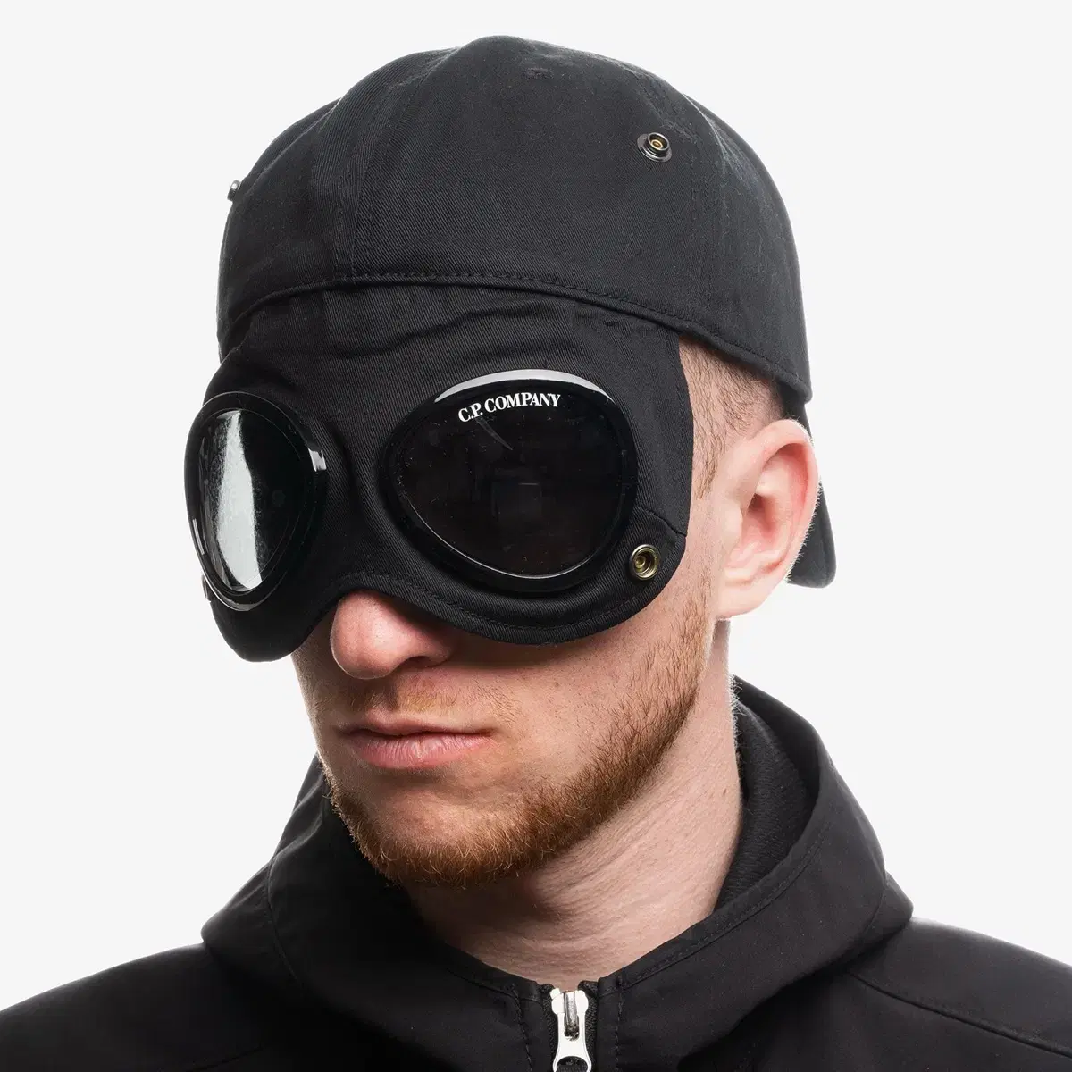 CP Company Goggle Cap XL Black