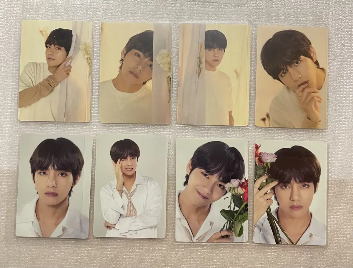 방탄소년단 럽셀콘 미니 포카 태형 드래곤볼 세트