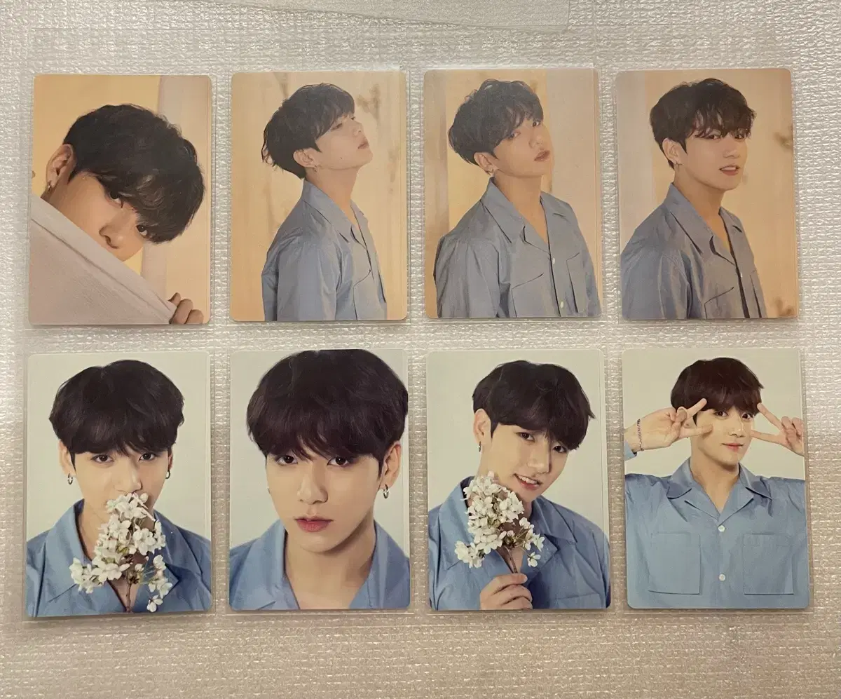 방탄소년단 일본 럽셀콘 미니 포카 정국 드래곤볼 세트