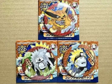 NARUTO 나루토 컬렉션 캔뱃지 구미호 나루토 지라이야