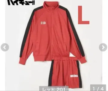 아베일 하이큐 오토코마 트랙 자켓 숏 팬츠 세트 L