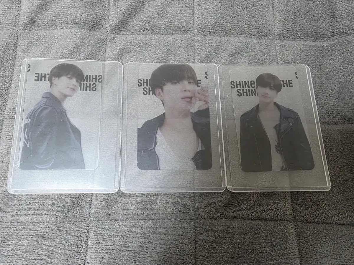 2018 샤이니 팬미팅 샤스파 태민 입장포카 투명포카