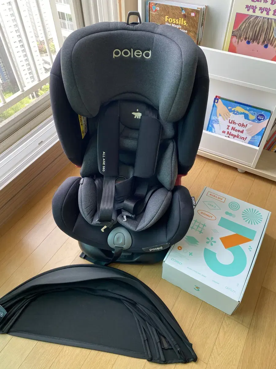 Poled All-Age 360 Car Seat