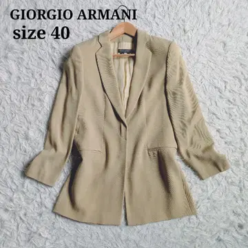 [새상품급] GIORGIO ARMANI 자켓 1 버튼 라이트 카멜