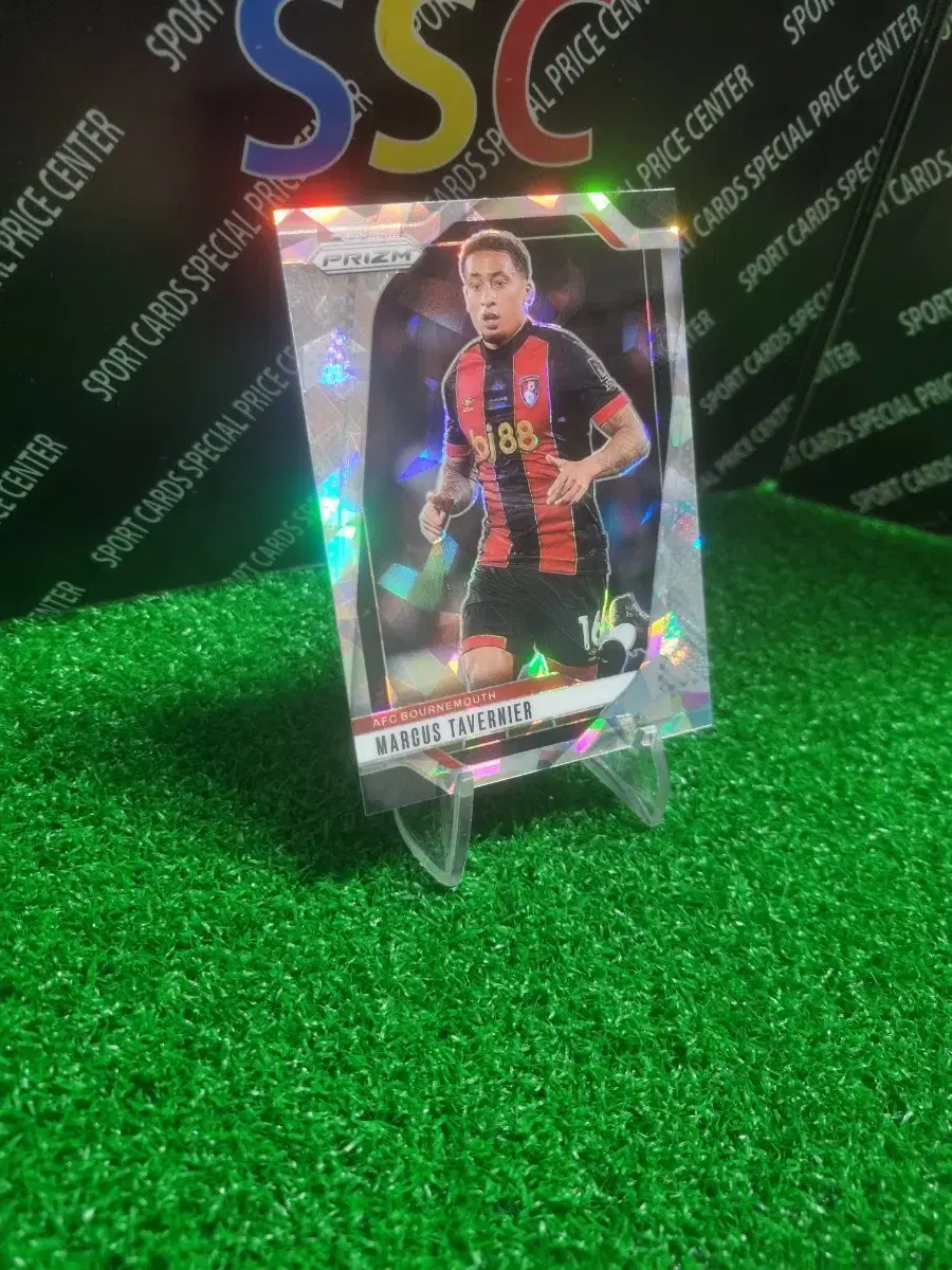 24-25 Panini AFC Bournemouth Marcus Tavernier Crack Ice Silver Soccer Card