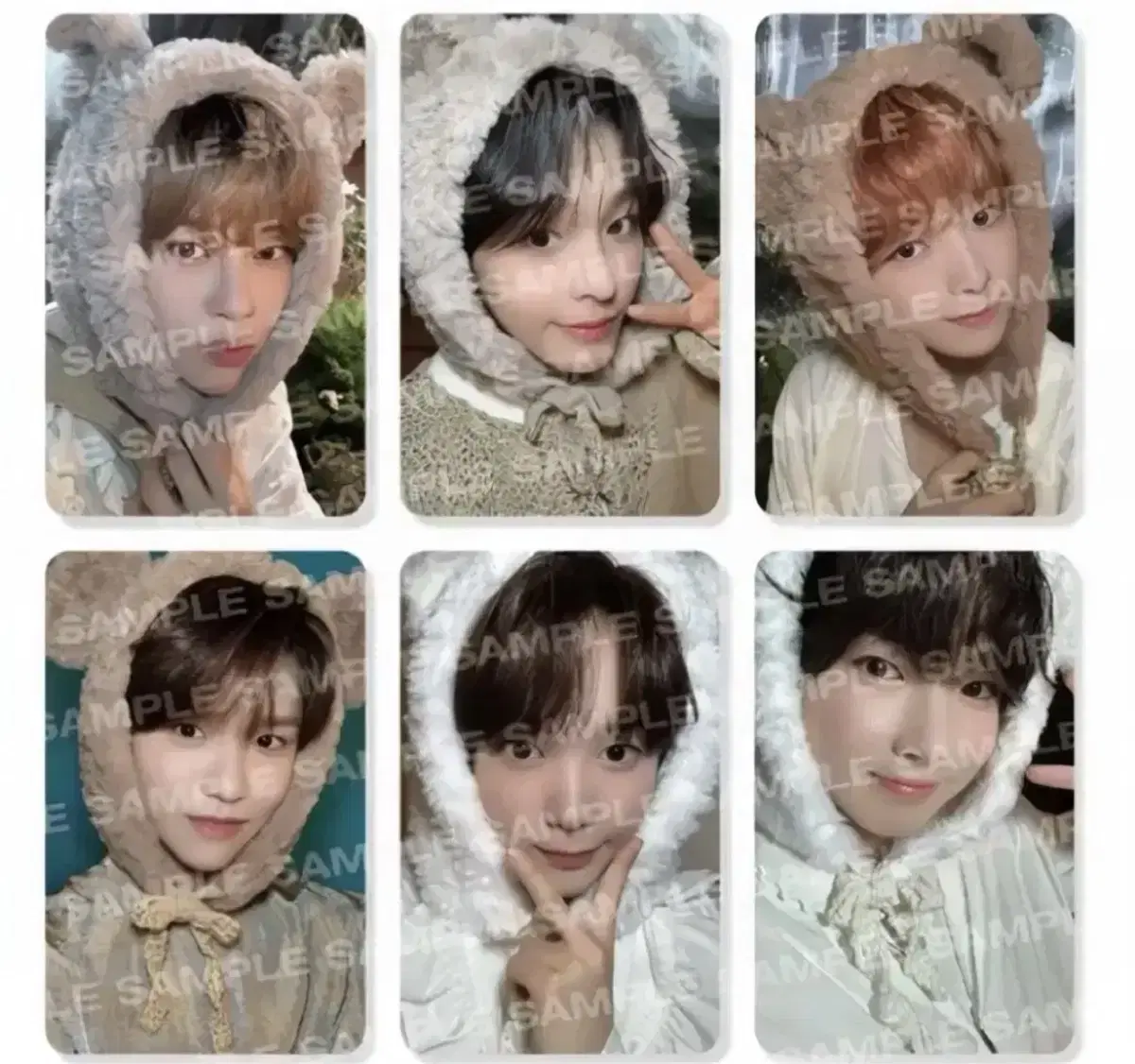 NCT WISH 위시 일본 멤버쉽 포카 미개봉 일괄